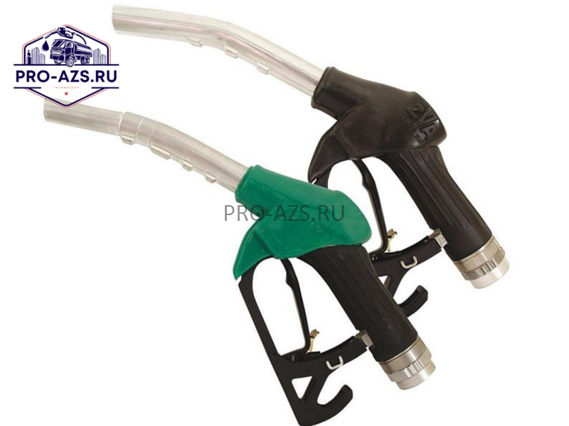 Топливный пистолет ЕвроПро ZVA80 с муфтой, Скорость потока до 80 л./мин., с Автоматической отсечкой