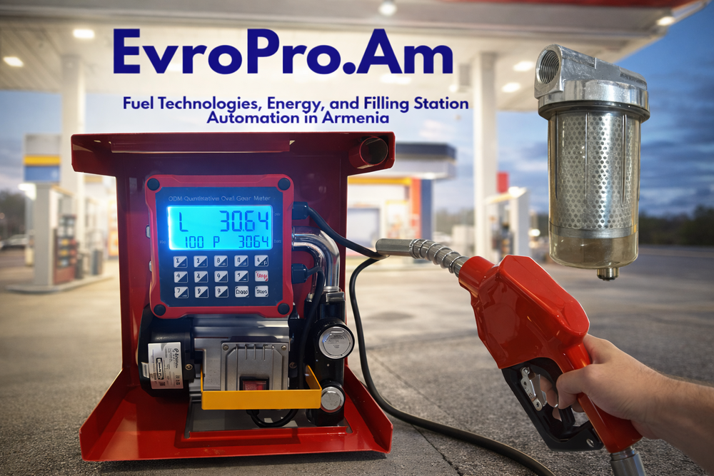 Դիզելային սյուն «Pulsar» 220 Վ, 60 լ/ր, ավտոմատացված հաշվիչ, ֆիլտրով և ատրճանակով