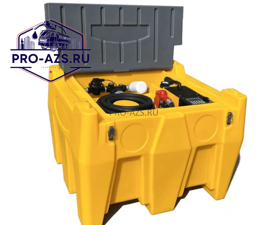 EvroPro 500 լիտր ավտոմատացված վառելիքալցակայան 12 Վ