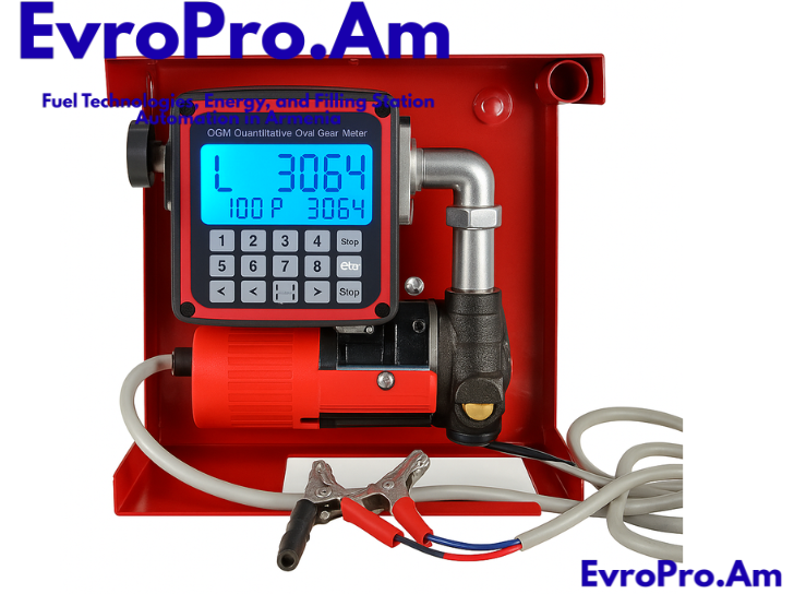 Դիզելային սյուն «Pulsar» 12 Վ, 60 լ/ր, ավտոմատացված հաշվիչ