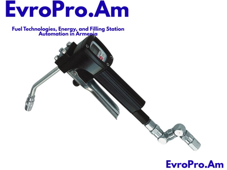 Piusi GREASTER – Ատրճանակ խտային քսուկի համար հաշվիչով , 1/4" BSP