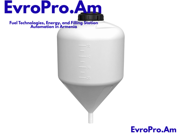 Տարա վառելիքի կամ սննդի, 60 լիտր, պլաստիկ